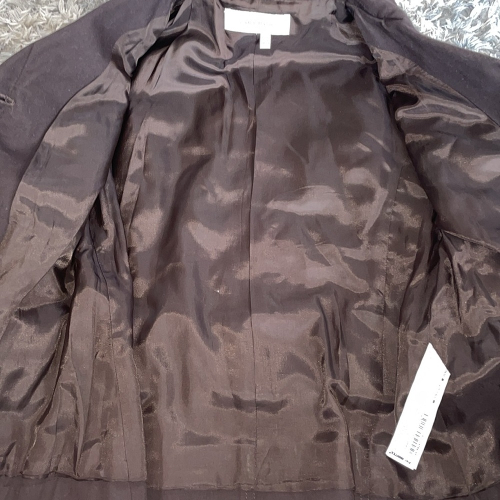 Zara Basic Brown Belted Field Jacket - image 8